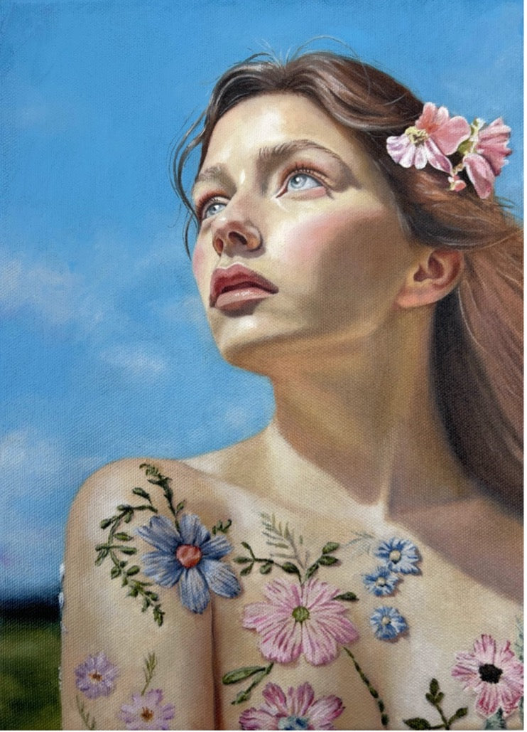 ”The Gaze” - Oil Painting