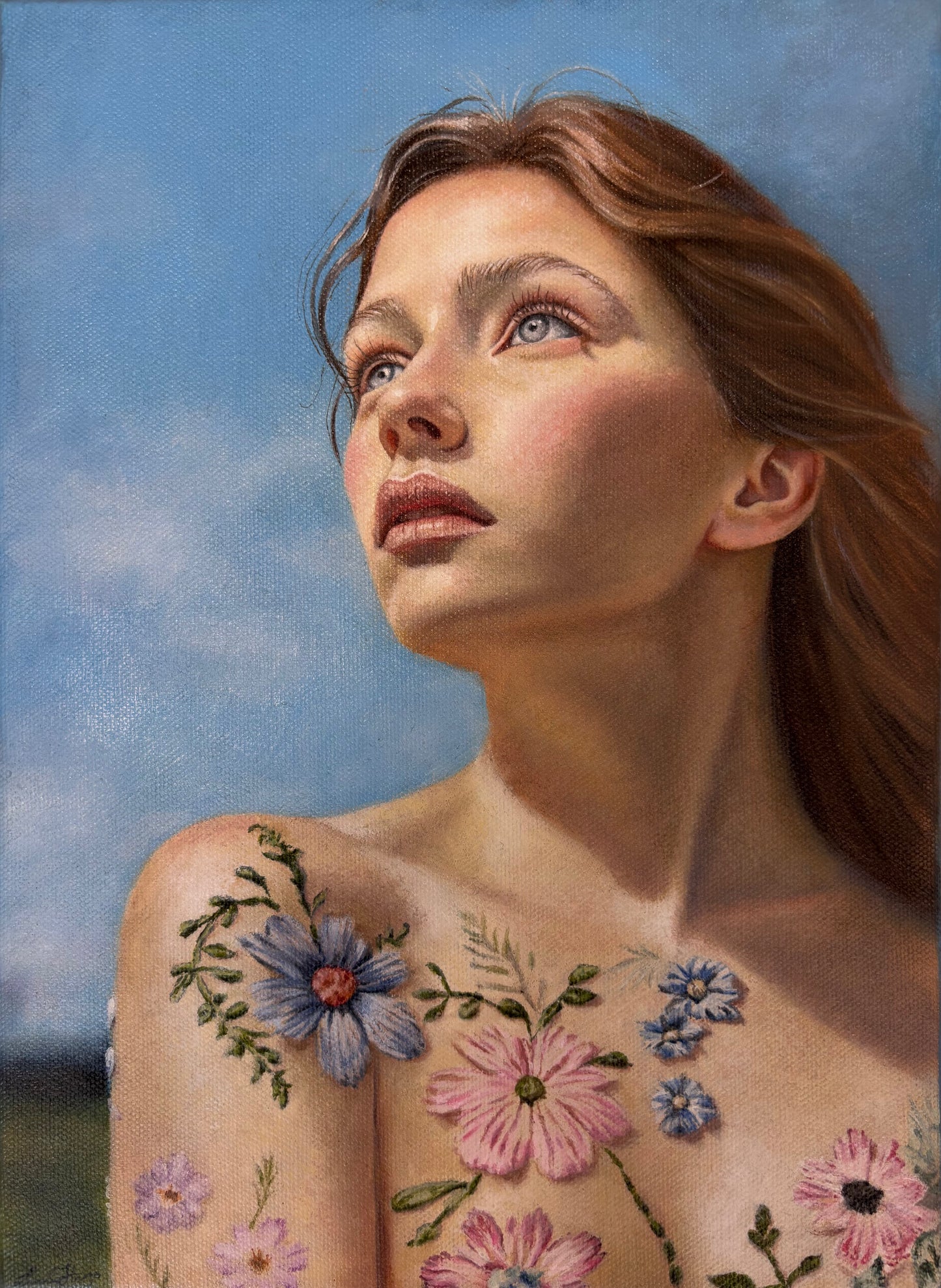 ”The Gaze” - Oil Painting